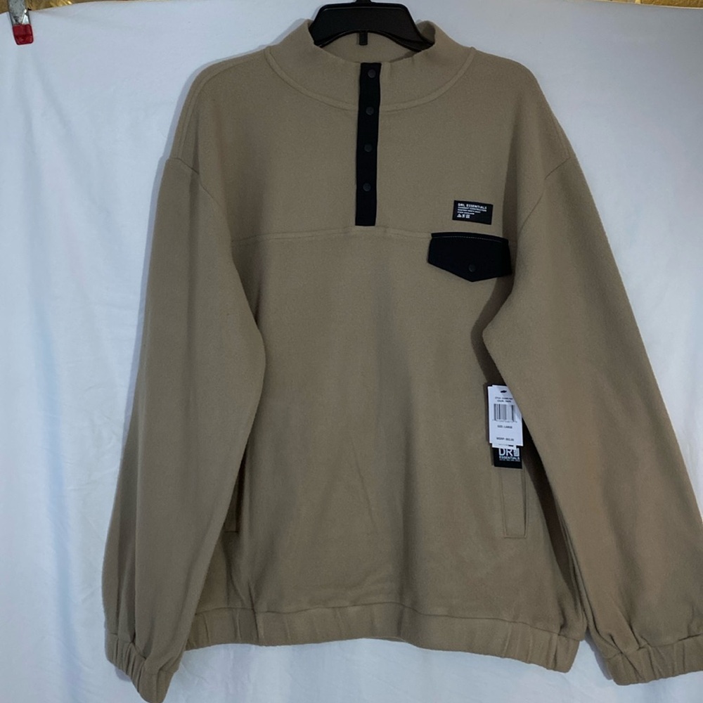 DRL ESSENTIALS SNAP PULLOVER Men L